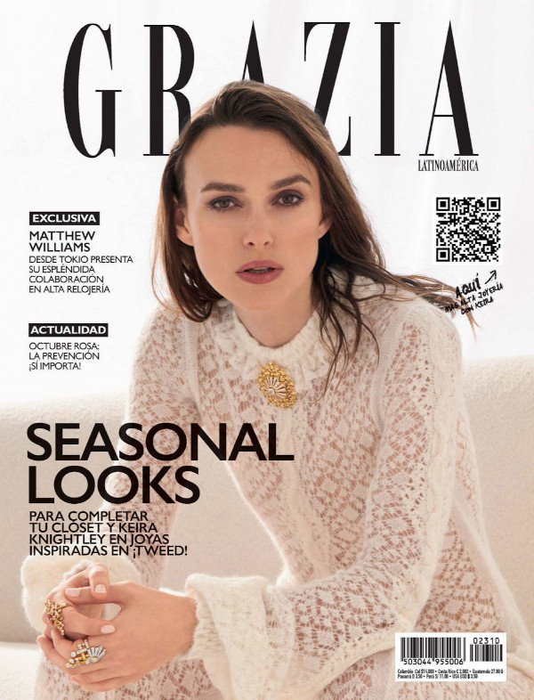 Keira Knightly - Grazia México y Latinoamérica (October 2023)