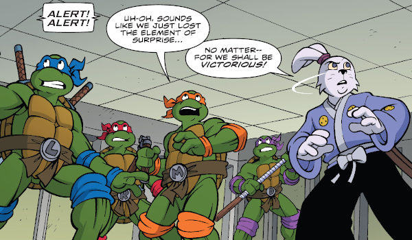 Teenage Mutant Ninja Turtles/Usagi Yojimbo: Saturday Morning Adventures comic review