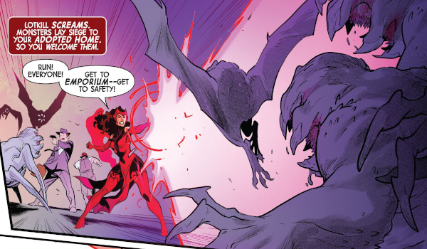 Scarlet Witch #1 comic review
