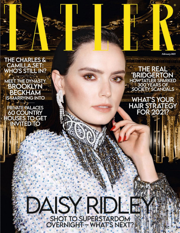 Daisy Ridley - Tatler (February 2021)