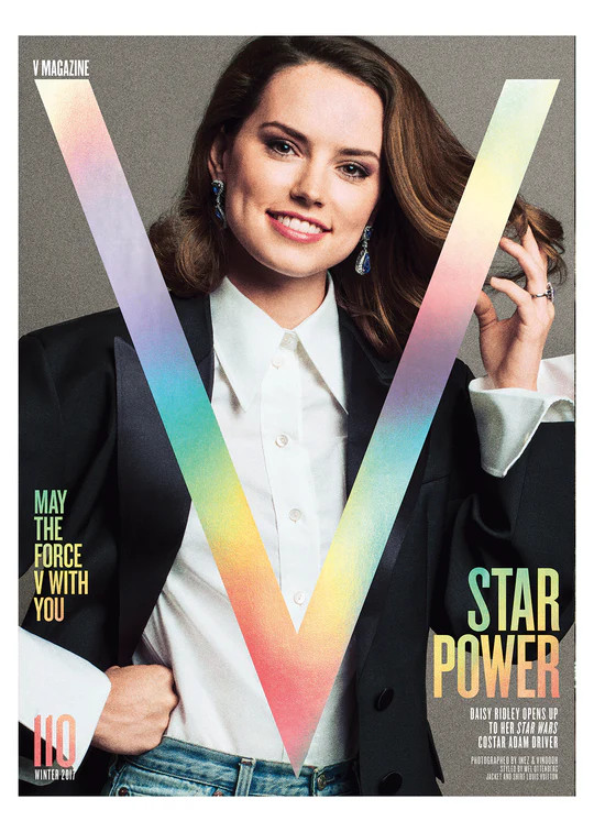 Daisy Ridley - V Magazine (Winter 2017)