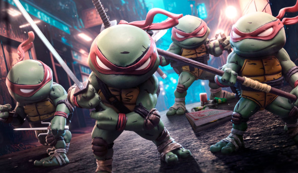 MiniCo TMNT Rooftop Statues