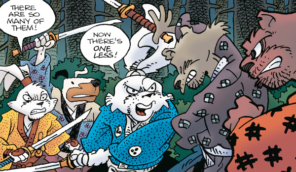 Usagi Yojimbo: The Crow #5 comic review