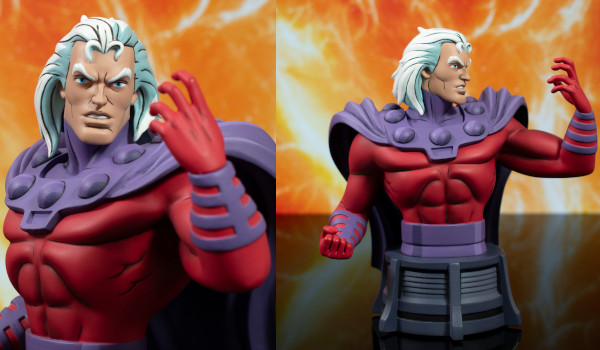 Animated Magneto Unhelmeted Mini-Bust