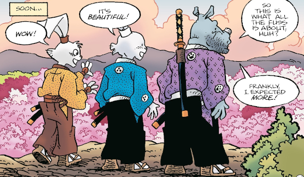 Usagi Yojimbo: Ten Thousand Plums #1 comic review